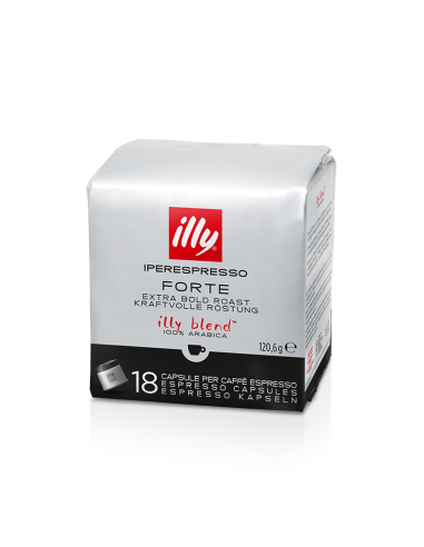 CAFFE': vendita online CONFEZIONE 18 CAPSULE FORTE IPERESPRESSO ILLY in offerta