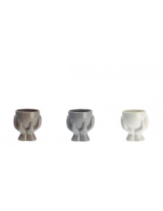 VASI D'ARREDO: vendita online VASO 78061 HAND CERAMICA 16X14X17CM COLORI ASSORTITI in offerta