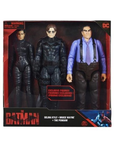 GIOCATTOLO PUBBLICIZZATO: vendita online BATMAN 6064620 SET 3 PERSONAGGI in offerta