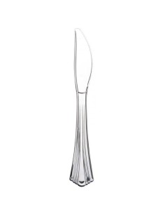 MONOUSO: vendita online CONF 25 COLTELLI 19CM METAL NIKEL CROM. in offerta