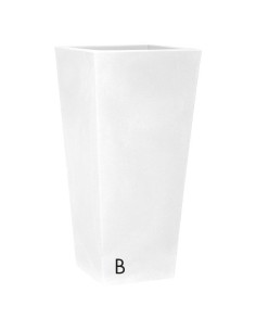 VASI E SOTTO VASI: vendita online EROS VASO QUADRO 30CM BIANCO in offerta