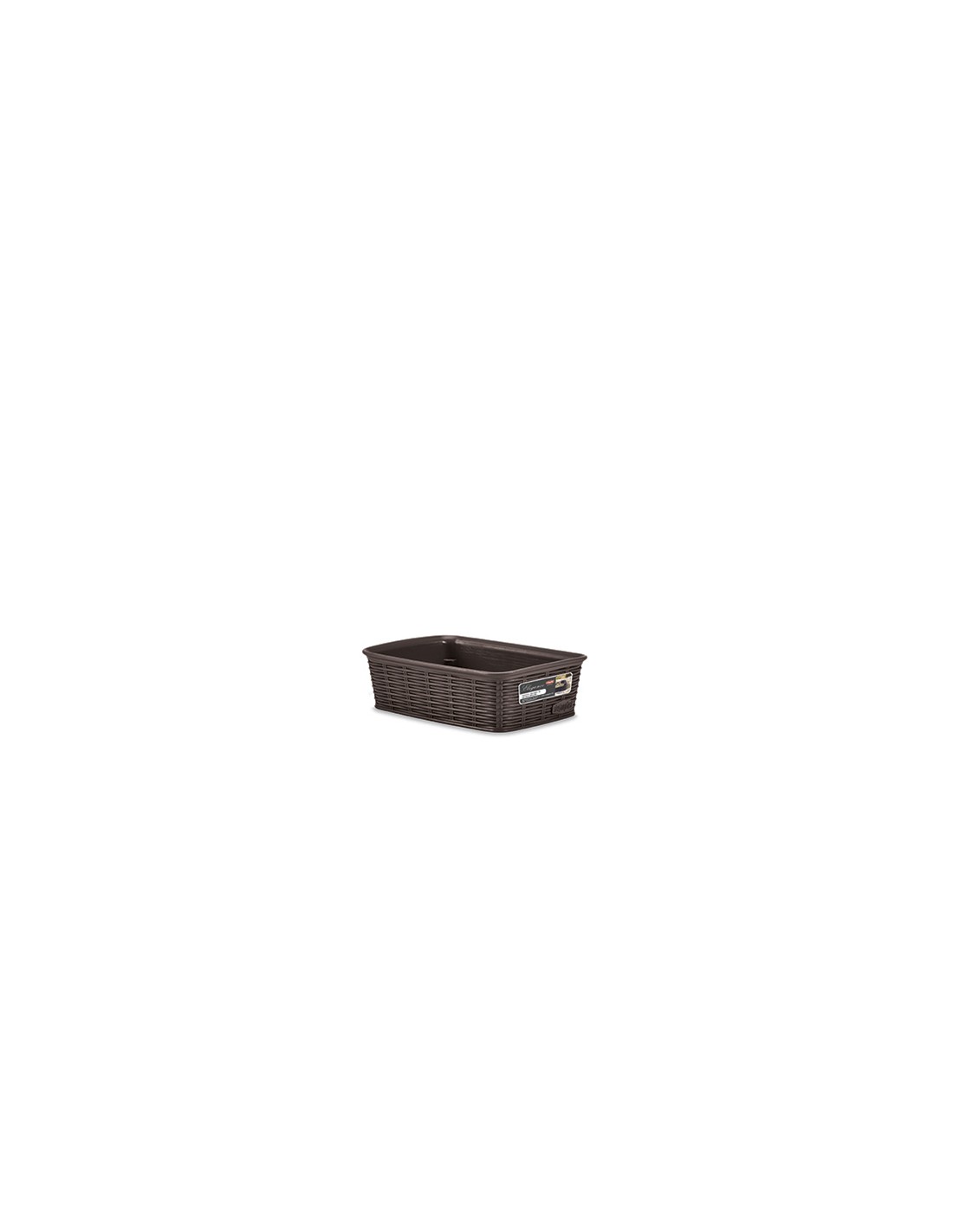CESTE BUCATO PLASTICA: vendita online CESTINO ELEGANCE 30900/5 20X14X6CM ASSORTITO STEFANPLAST in offerta