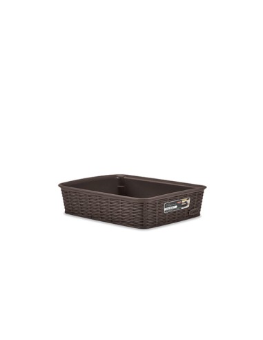 CESTE BUCATO PLASTICA: vendita online ELEGANCE CESTINO MEDIO COLORI ASSORTITI 25X19X6 CM STEFANPLAST in offerta