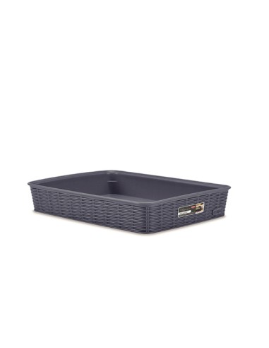 CESTE BUCATO PLASTICA: vendita online CESTINO ELEGANCE 30950/5 GRANDE ASSORT in offerta