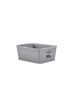 CESTE BUCATO PLASTICA: vendita online CESTINO ELEGANCE 30970/5 ALTO 25X19X10CM ASSORTITO STEFANPLAST in offerta 2