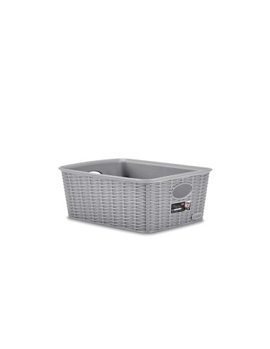 CESTE BUCATO PLASTICA: vendita online CESTINO ELEGANCE 30970/5 ALTO 25X19X10CM ASSORTITO STEFANPLAST in offerta