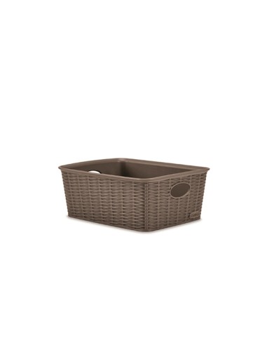 CESTE BUCATO PLASTICA: vendita online CESTINO ELEGANCE 30970/5 ALTO 25X19X10CM ASSORTITO STEFANPLAST in offerta