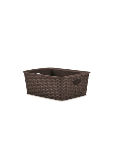 CESTE BUCATO PLASTICA: vendita online CESTINO ELEGANCE 30970/5 ALTO 25X19X10CM ASSORTITO STEFANPLAST in offerta