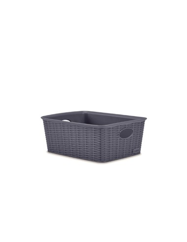 CESTE BUCATO PLASTICA: vendita online CESTINO ELEGANCE 30970/5 ALTO 25X19X10CM ASSORTITO STEFANPLAST in offerta