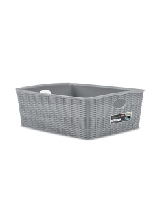 CESTE BUCATO PLASTICA: vendita online CESTINO ELEGANCE 30990/91/92 GRANDE ASSORT in offerta 2