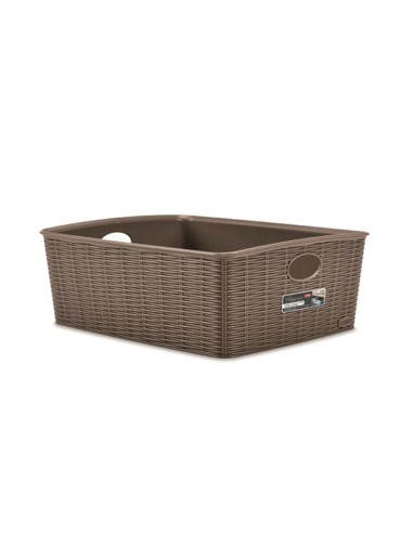 CESTE BUCATO PLASTICA: vendita online CESTINO ELEGANCE 30990/91/92 GRANDE ASSORT in offerta
