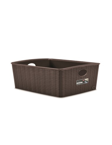 CESTE BUCATO PLASTICA: vendita online CESTINO ELEGANCE 30990/91/92 GRANDE ASSORT in offerta