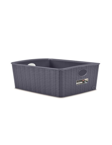 CESTE BUCATO PLASTICA: vendita online CESTINO ELEGANCE 30990/91/92 GRANDE ASSORT in offerta