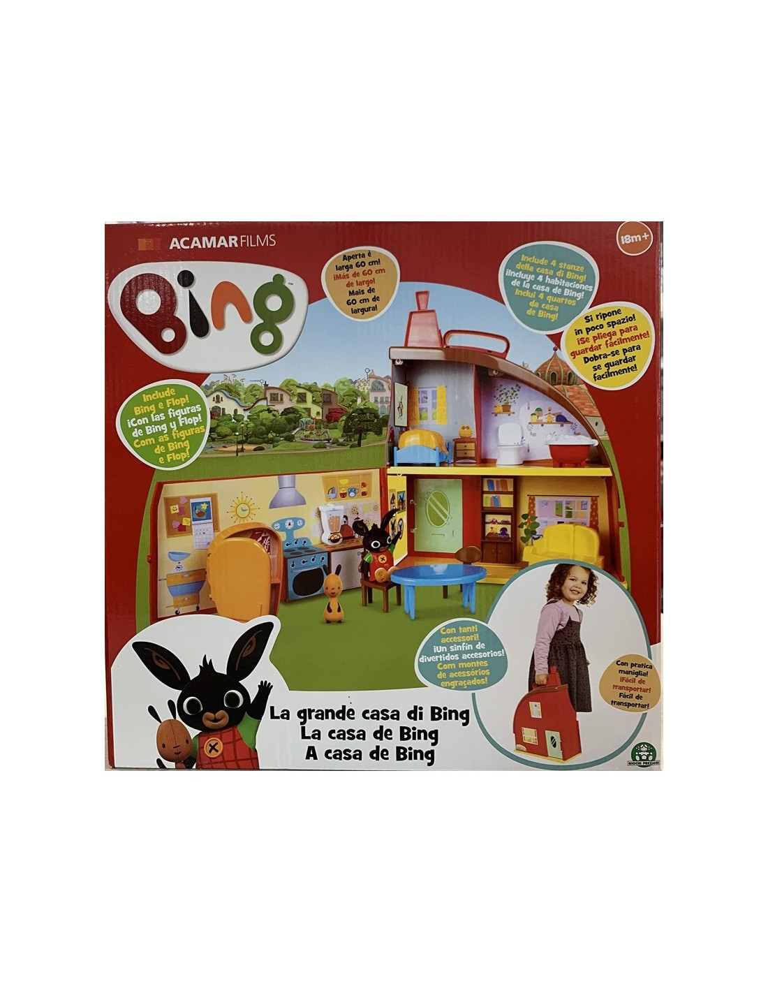 GIOCATTOLO PUBBLICIZZATO: vendita online BING BNG36100 PLAYSET CASA CON PERSONAGGI in offerta