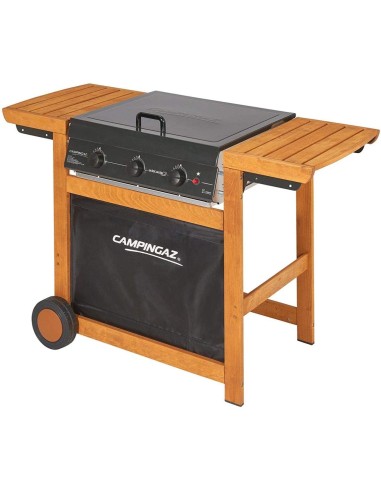 BARBECUE A GAS: vendita online BARBECUE 5744 ADELAIDE 3 WOODY DUALGAS in offerta