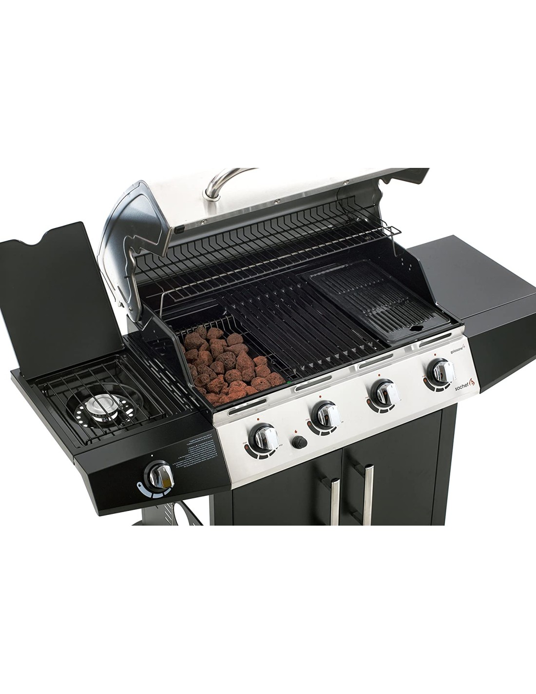 BARBECUE A GAS: vendita online SOCHEF BARBECUE GOLOSONE 4 G43240 SALMAR SRL in offerta