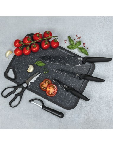 UTENSILI CUCINA: vendita online SET UTENSILI CUCINA 5 PEZZI CON TAGLIERE 179737 in offerta