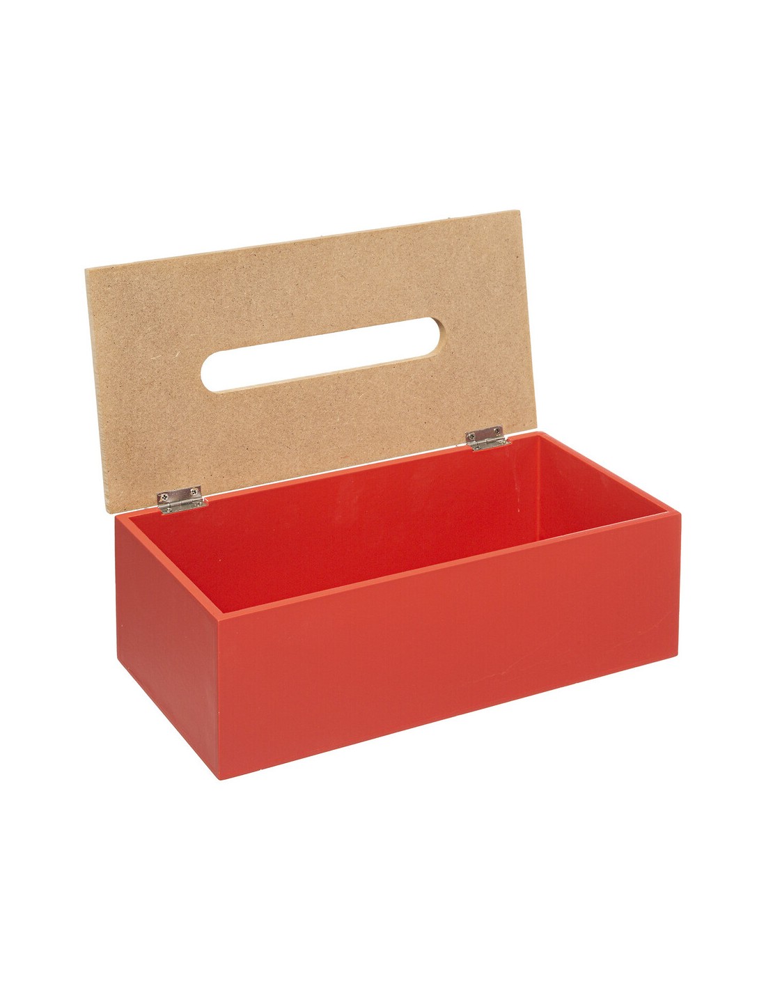 PORTABICCHIERI E PORTATOVAGLIOLI: vendita online PORTAFAZZOLETTI 174641E ROSSO MDF/BAMBOO in offerta