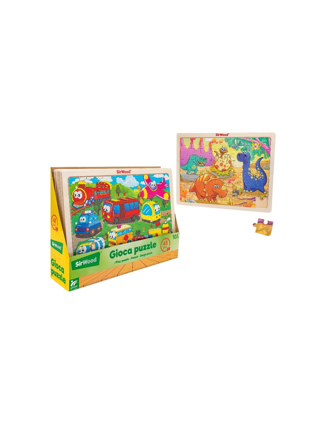 PRESCOLARI: vendita online LEGNOLAND 40600 PUZZLE LEGNO 48PZ ASSORTITO in offerta
