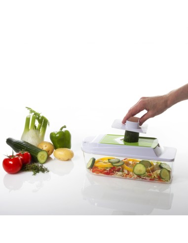 GRATTUGIE E AFFETTATRICI: vendita online GRATTUGIA MANDOLINO CON ACCESSORI 128790 in offerta