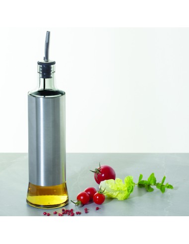 OLIERE - DOSATORI - FORMAGGIERE: vendita online DOSATORE OLIO 181822 VETRO/ACCIAIO 0,5LT in offerta
