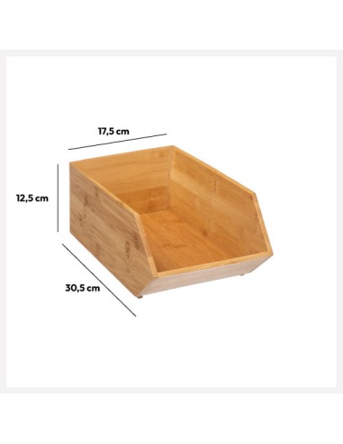 ACCESSORI VARI: vendita online ORGANIZER 167733 BAMBOO IMPILABILE in offerta