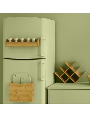 ACCESSORI VARI: vendita online PORTABOTTIGLIE 8 POSTI BAMBOO in offerta
