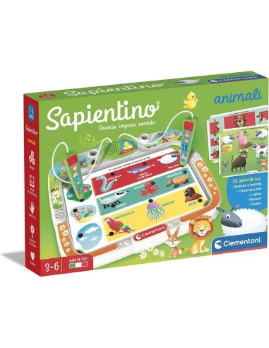 PRESCOLARI: vendita online SAPIENTINO 16384 SPINOTTI ANIMALI E NATURA in offerta