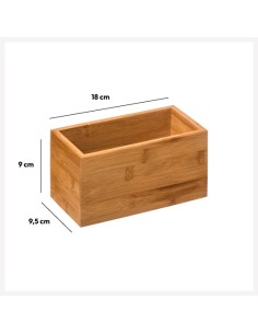 ACCESSORI VARI: vendita online PORTAUTENSILI 150732 BAMBOO 18X9X9CM in offerta
