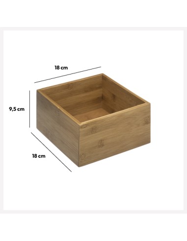 ACCESSORI VARI: vendita online PORTAUTENSILI 150733 BAMBOO 18X18X9CM in offerta