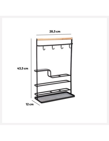 ACCESSORI VARI: vendita online PORTAUTENSILI 167736 METALLO 29X12X44CM in offerta