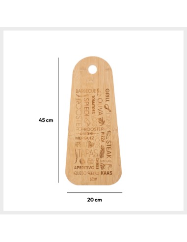 ACCESSORI VARI: vendita online TAGLIERE 134514A BAMBOO 45X19CM in offerta