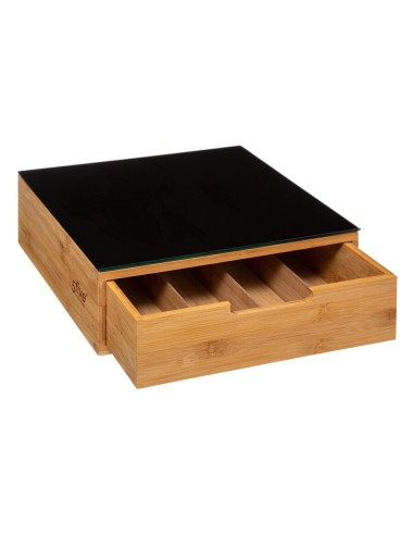 ACCESSORI E RICAMBI CAFFETTIERE: vendita online PORTACAPSULE IN BAMBOO in offerta