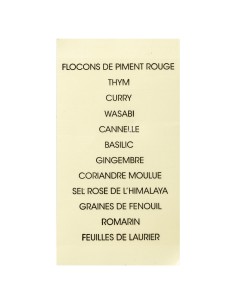 CONTENITORI E BROCCHE: vendita online PORTASPEZIE 135277 12 POSTI in offerta 2