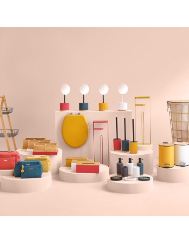 CARRELLI E MENSOLE: vendita online CARRELLO 174682E 3P BAMBOO/ROSA in offerta