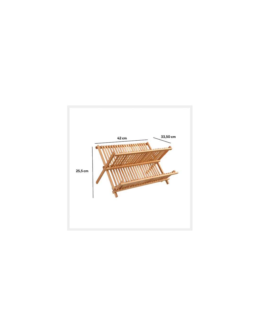 ACCESSORI LAVELLO: vendita online COLAPIATTI 120056 BAMBOO 42X33X27CM in offerta