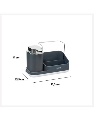 ACCESSORI LAVELLO: vendita online DISPENSER DETERSIVO 169131 CON PORTASPUGNE in offerta