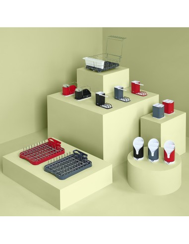 ACCESSORI LAVELLO: vendita online DISPENSER DETERSIVO 169131 CON PORTASPUGNE in offerta