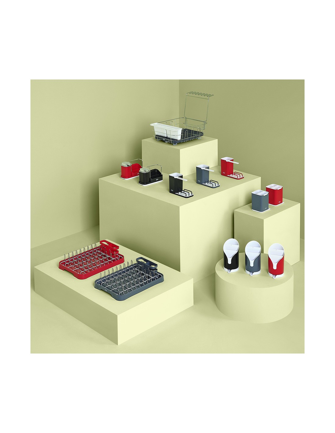 ACCESSORI LAVELLO: vendita online DISPENSER DETERSIVO 169131 CON PORTASPUGNE in offerta