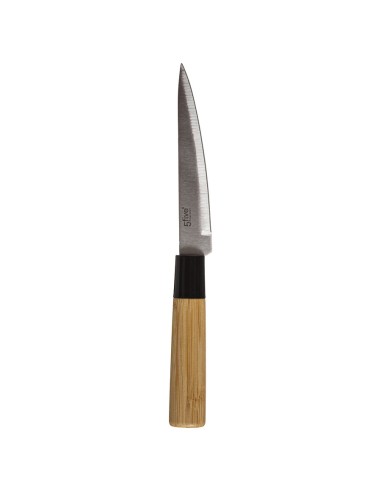 TAGLIERI: vendita online TAGLIERE BAMBOO 35X25CM CON COLTELLI in offerta