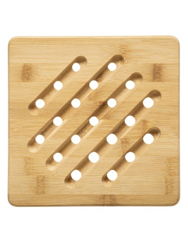 TOVAGLIETTE E TAPPETINI: vendita online SOTTOPENTOLA BAMBOO 20X20CM in offerta