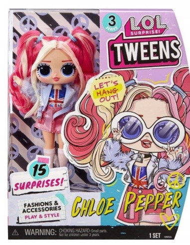 GIOCATTOLO PUBBLICIZZATO: vendita online LOL SURPRISE 584056 TWEENS CHLOE PEPPER in offerta