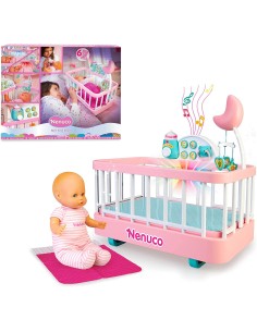 GIOCHI GIRL: vendita online NENUCO 7017203 BAMBOLA CON CULLA in offerta