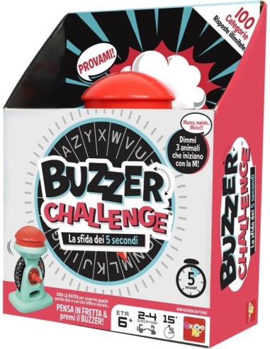 GIOCHI DI SOCIETA'E PUZZLE: vendita online GIOCO YL020430 BUZZER CHALLENGE in offerta