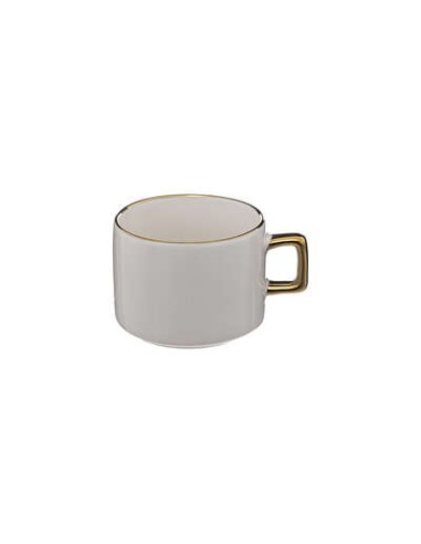 TAZZE CAFFE' E LATTE: vendita online SET 4 TAZZE ARYA 17CL SUPPORTO METALLO in offerta