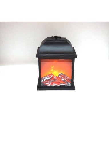 ILLUMINAZIONE: vendita online CAMINETTO 26X19X12CM NERO in offerta