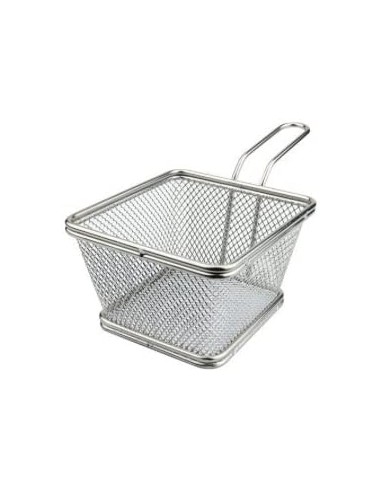 UTENSILI CUCINA: vendita online MINICESTINO PER FRITTURE INOX 18/10 12X12X7CM in offerta