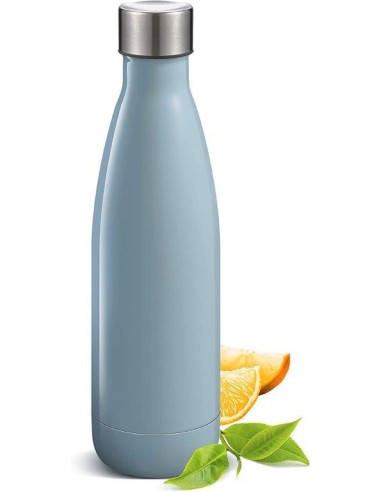 THERMOS E PORTAVIVANDE: vendita online 318575.30 BOTTIGLIA INOX 0,6LT AZZURRO in offerta