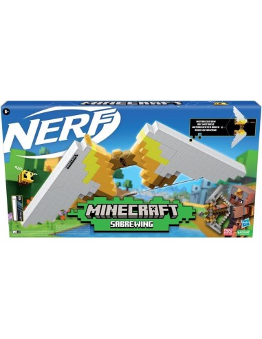 GIOCATTOLO PUBBLICIZZATO: vendita online NERF F4733 MINECRAFT SABREWING in offerta