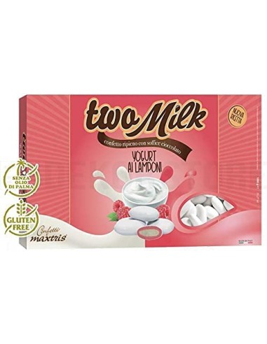 CIOCCOLATO - CONFETTI: vendita online 538X394 CONFET.TWO MILK YOG LAMPONI in offerta